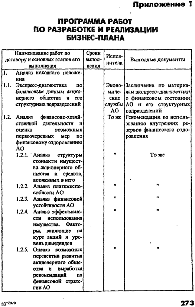 Рис. 9.1. Блок-схема разработки типовой программы реформирования предприятия